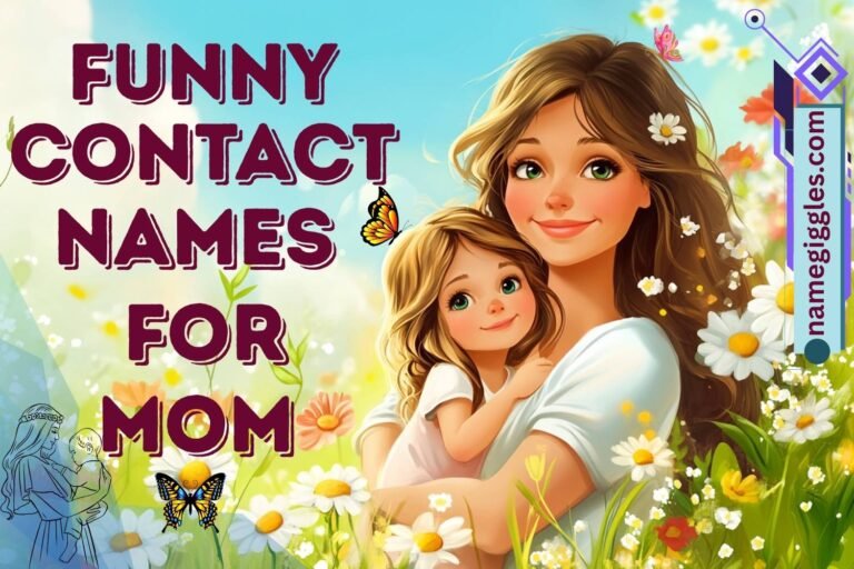 funny contact names for mom