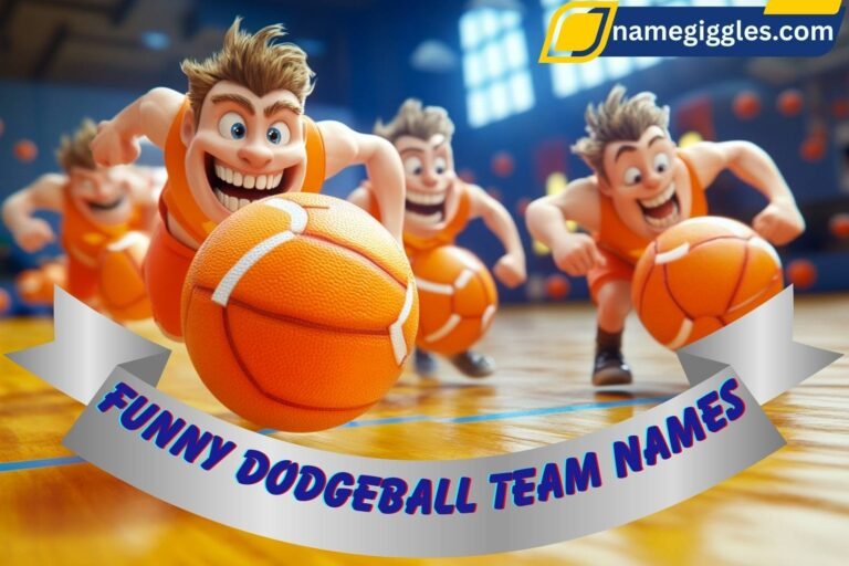 funny dodgeball team names