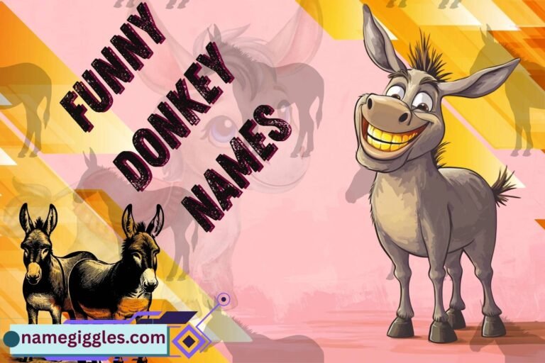 funny donkey names