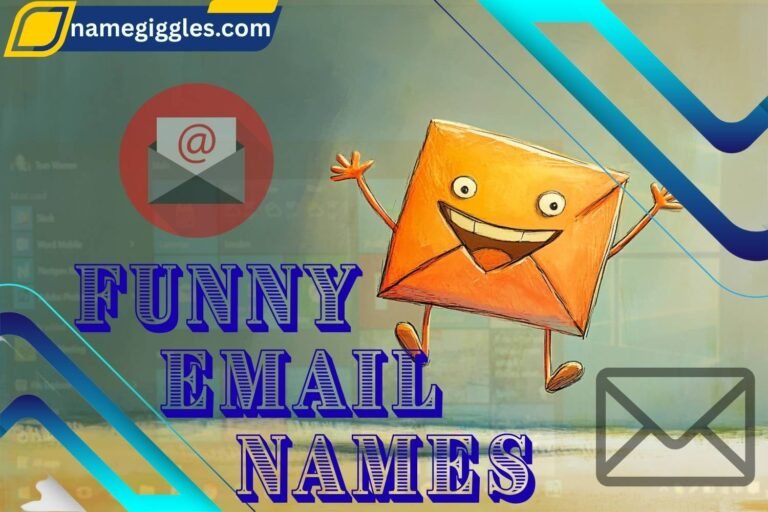 funny email names