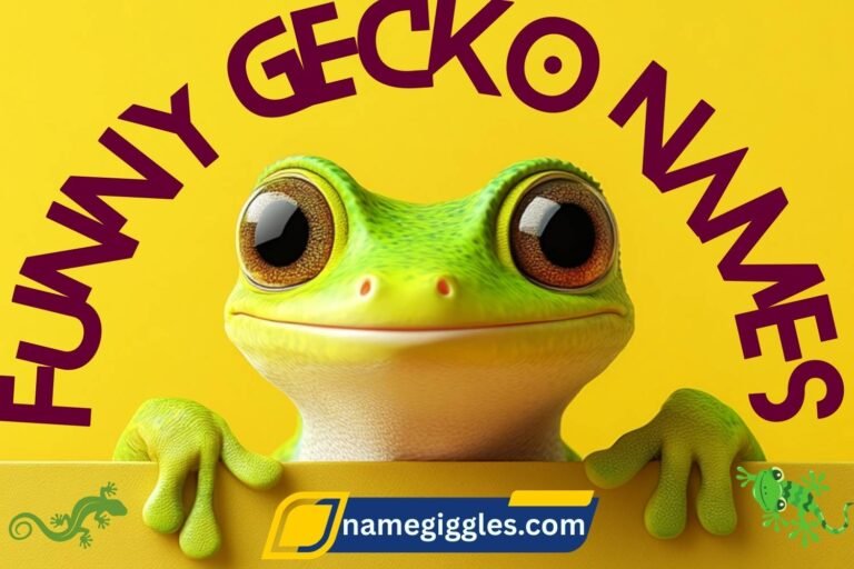 funny gecko names