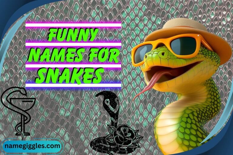 funny names for snakes