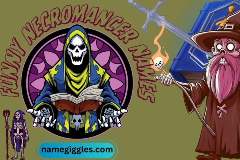 funny necromancer names