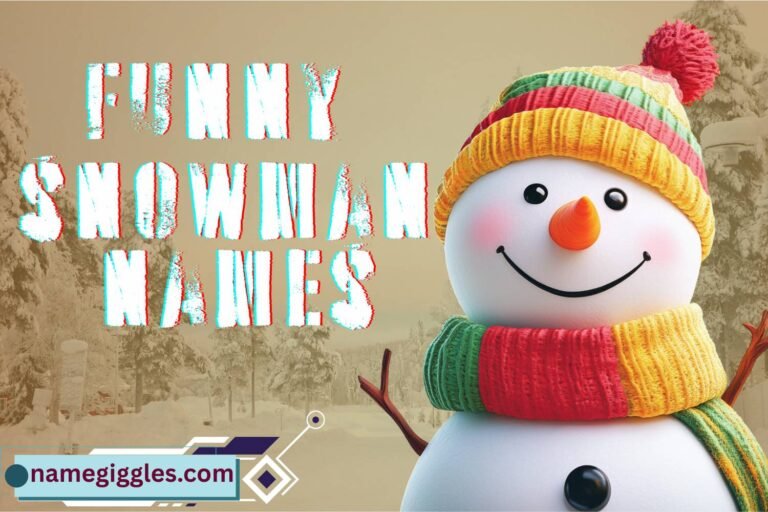 funny snowman names