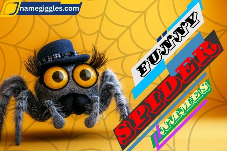 funny spider names