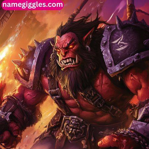 Funny WoW Names for Horde Players