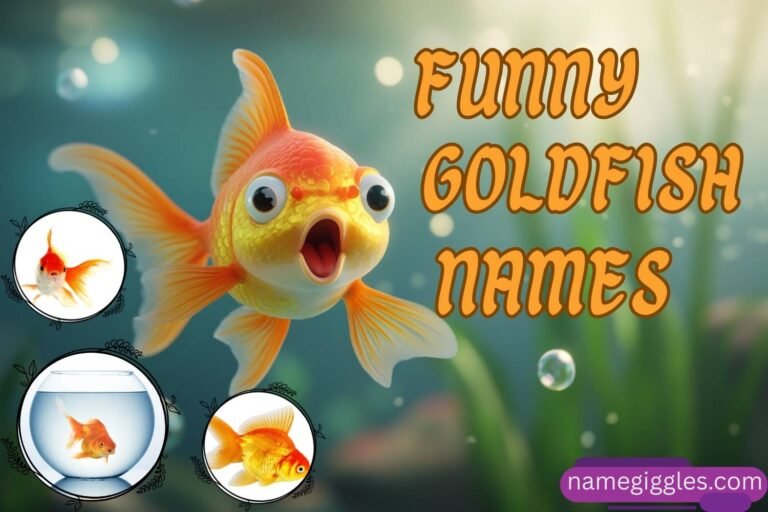 funny goldfish names