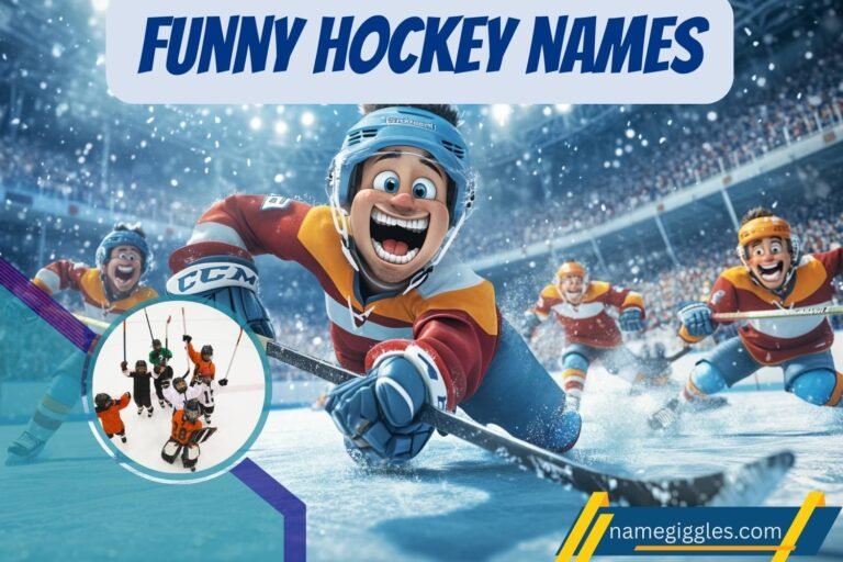 funny hockey names