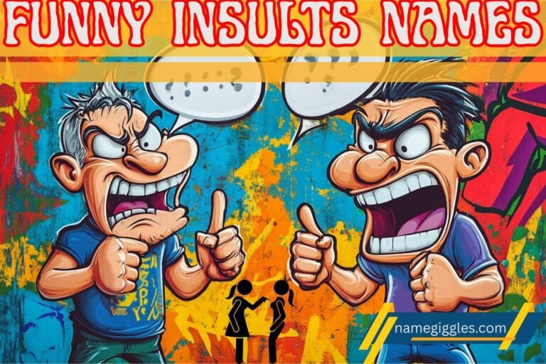funny insult names