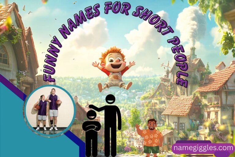 funny names for short people