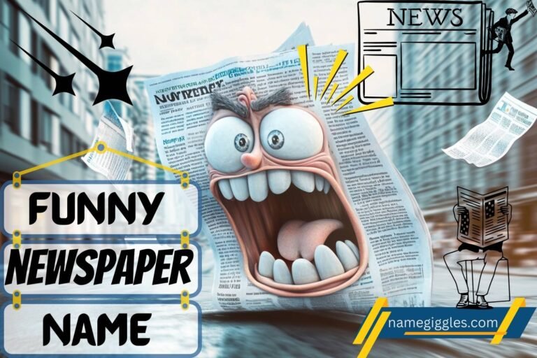 funny newspaper names